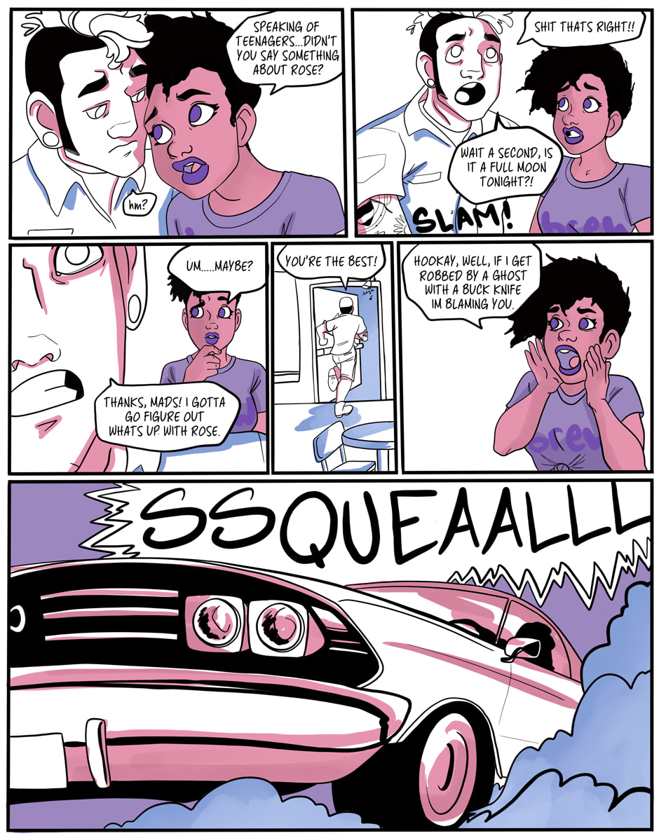 Seemingly Dark Chapter 0.8 page 1 - 