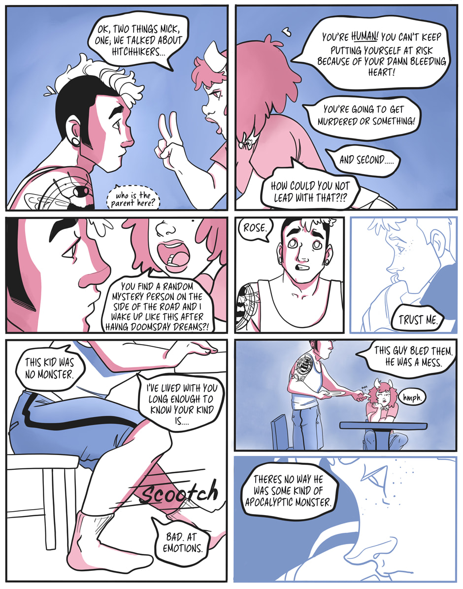 Seemingly Dark Chapter 1.1 page 1 - 