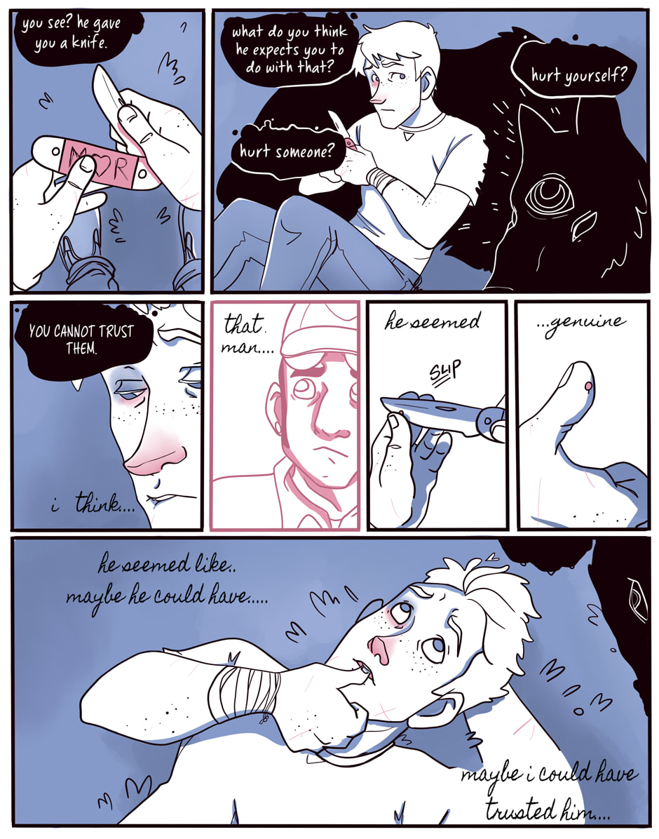 Seemingly Dark Chapter 1.2 page 4 - 