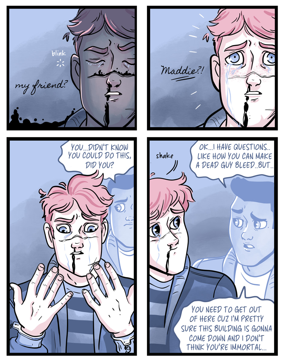 Seemingly Dark Chapter 10.4 page 3 - 