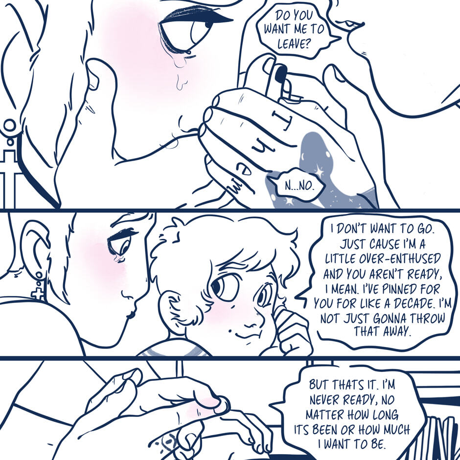Seemingly Dark Chapter 10.6 page 12 - 