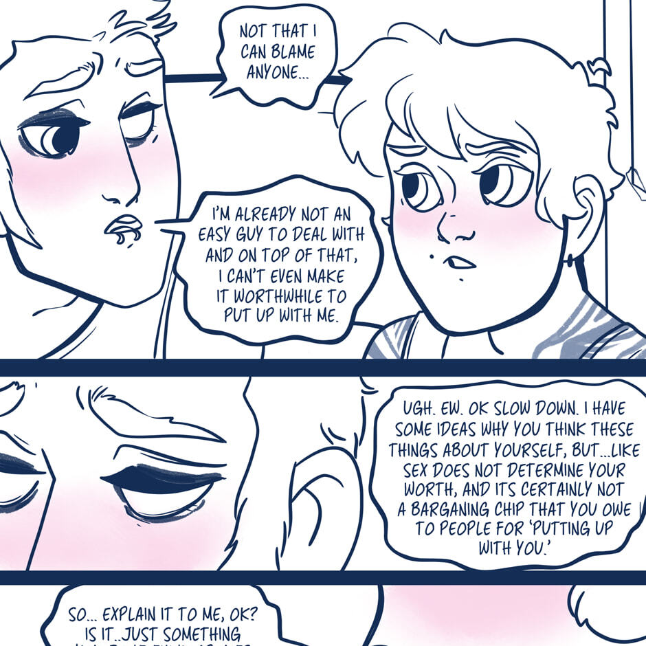 Seemingly Dark Chapter 10.6 page 14 - 