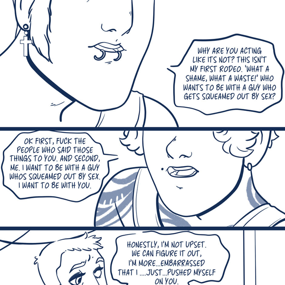 Seemingly Dark Chapter 10.6 page 18 - 