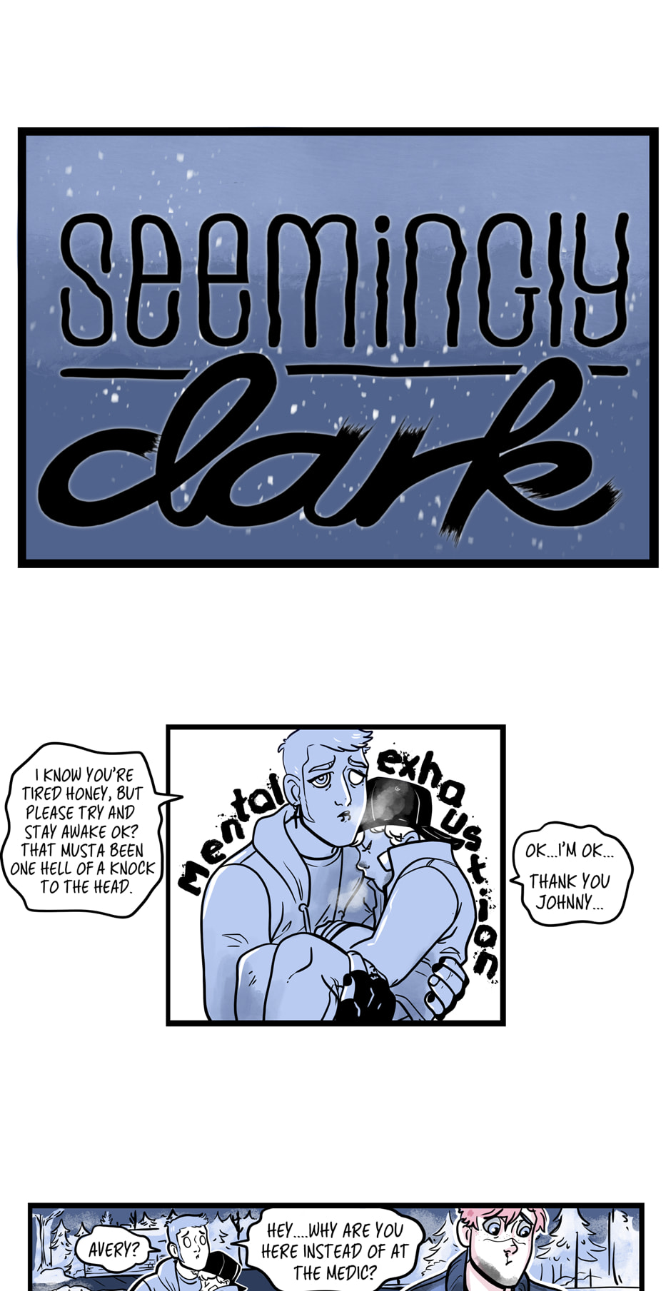 Seemingly Dark Chapter 10.9 page 1 - 