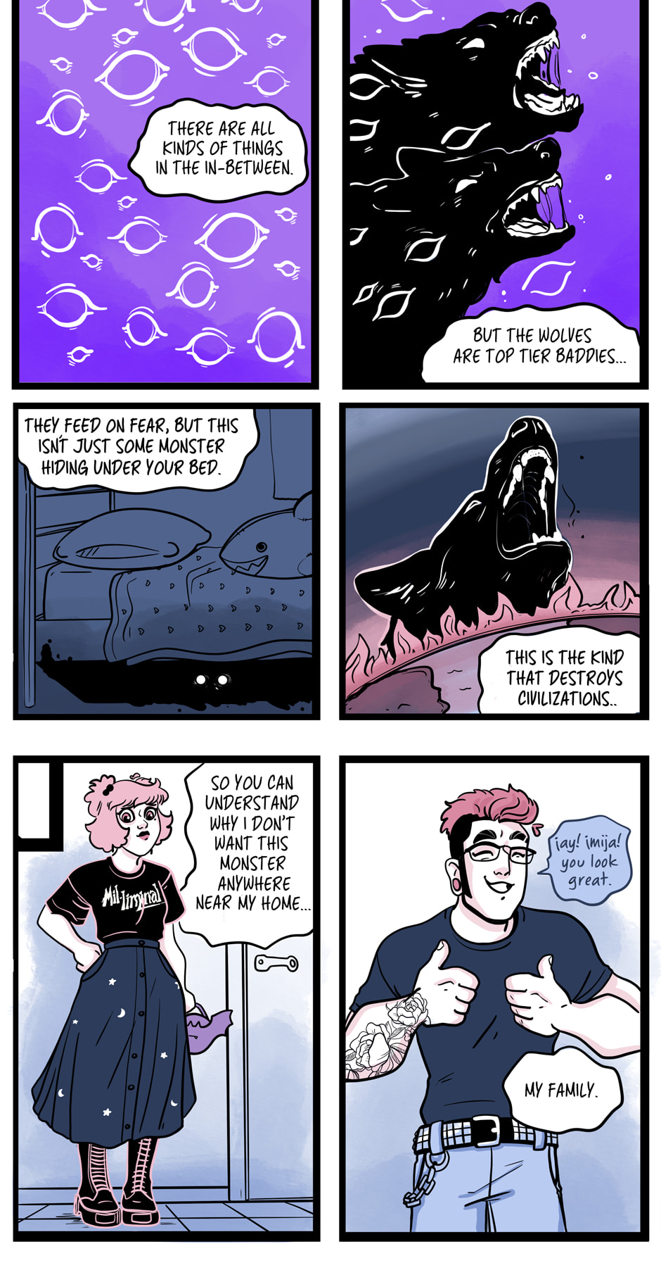 Seemingly Dark Chapter 11.1 page 4 - 