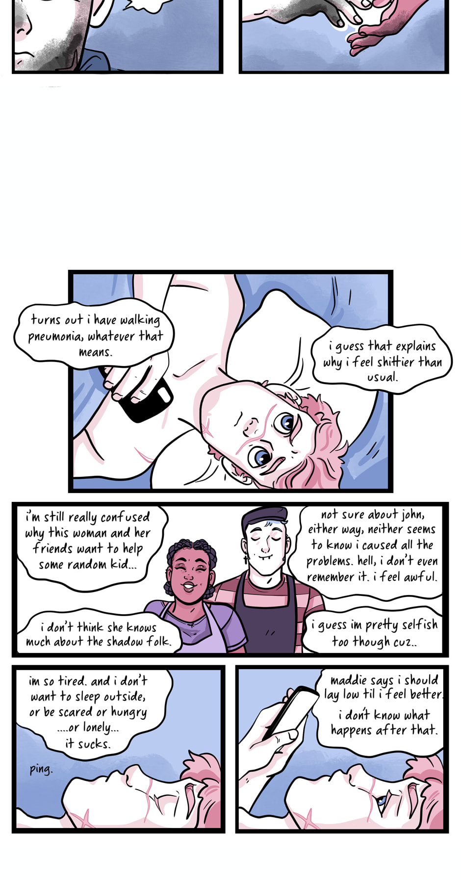 Seemingly Dark Chapter 11.2 page 6 - 