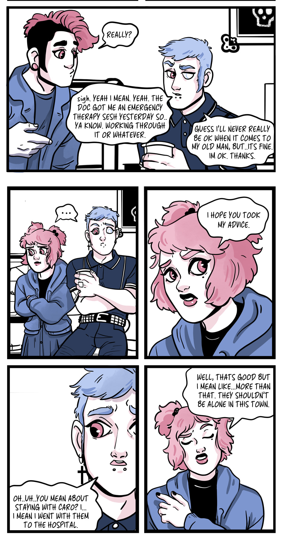 Seemingly Dark Chapter 11.3 page 5 - 