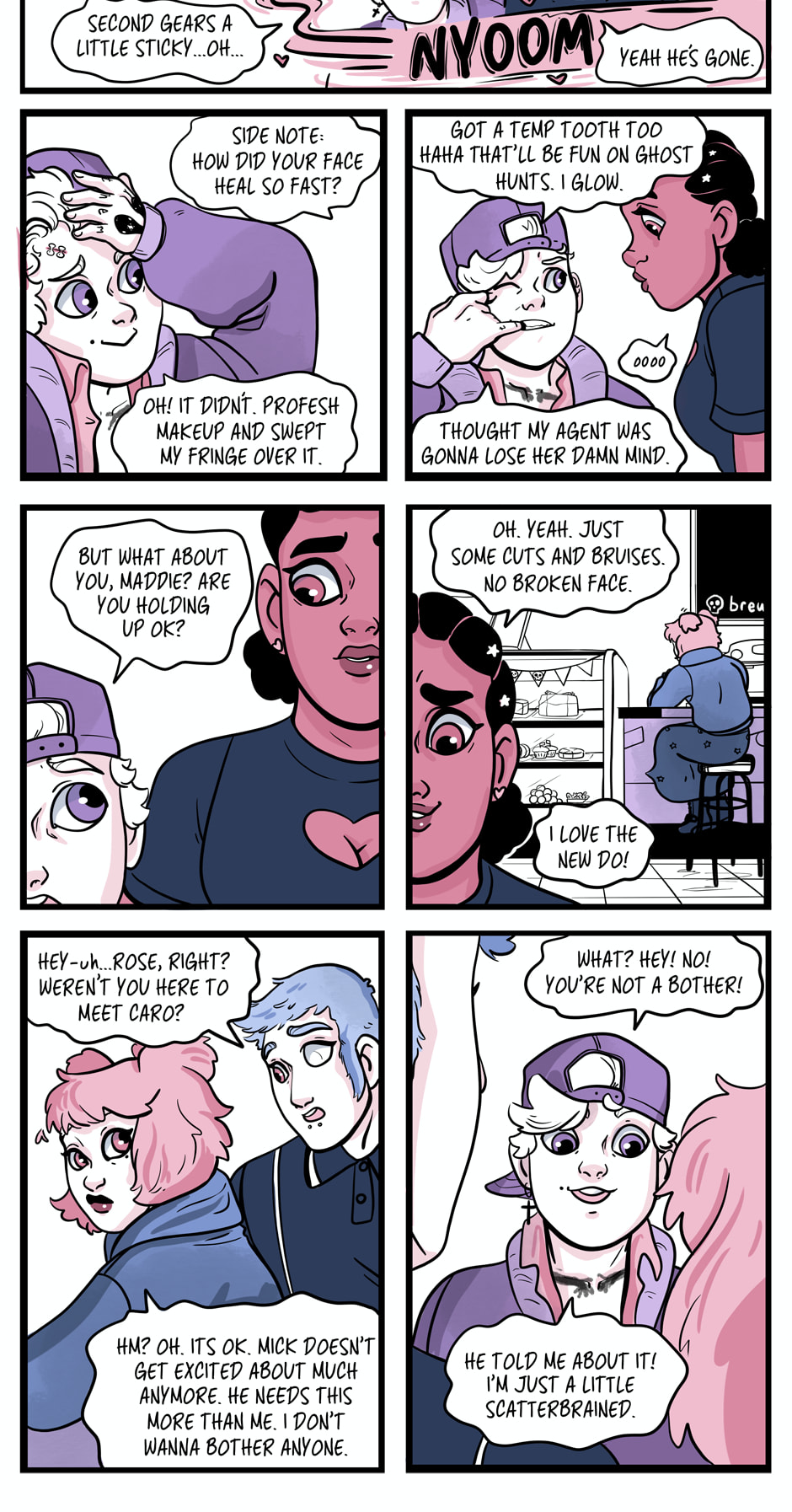 Seemingly Dark Chapter 11.4 page 4 - 