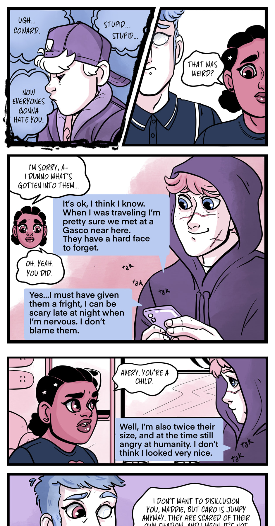 Seemingly Dark Chapter 11.5 page 3 - 