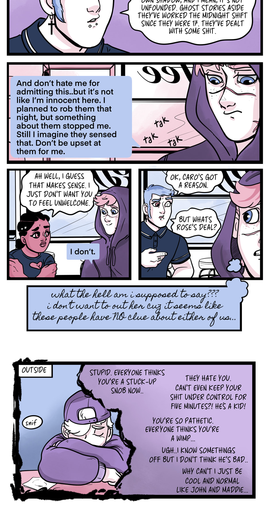 Seemingly Dark Chapter 11.5 page 4 - 