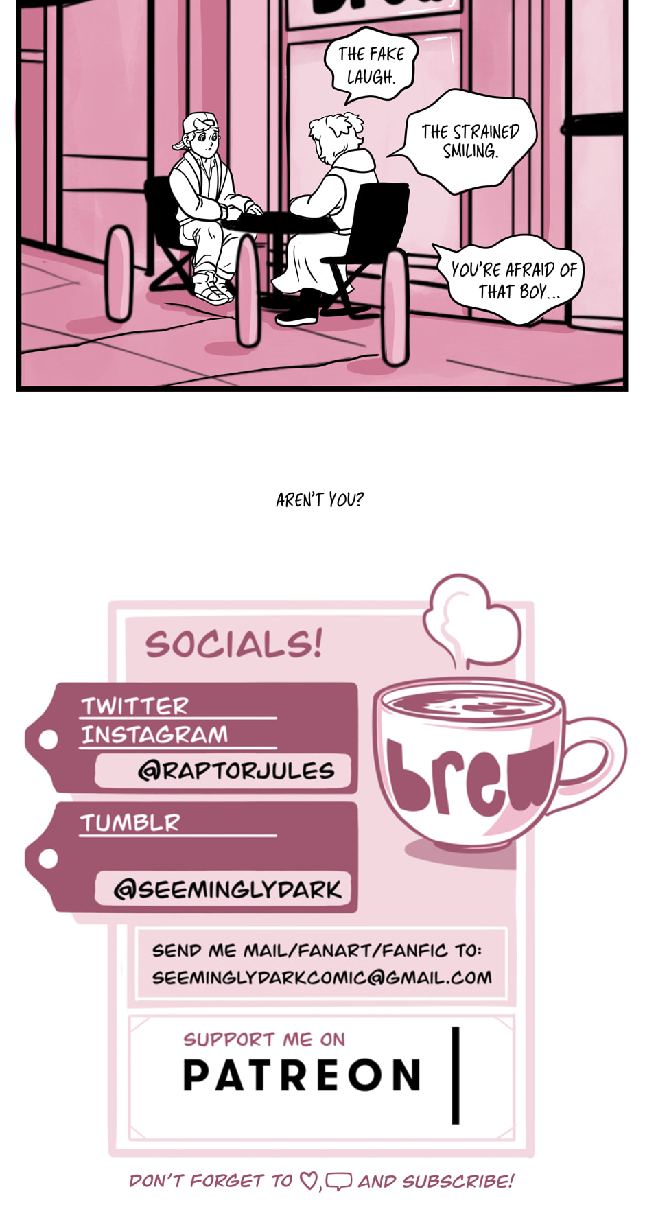 Seemingly Dark Chapter 11.5 page 6 - 