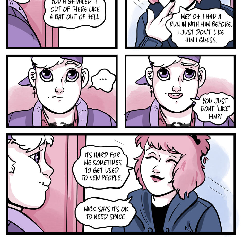 Seemingly Dark Chapter 11.7 page 4 - 