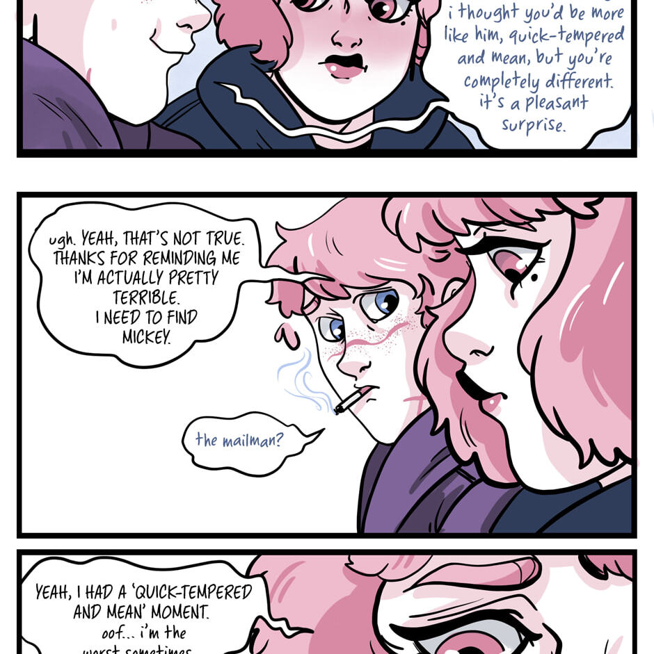 Seemingly Dark Chapter 12.1 page 8 - 