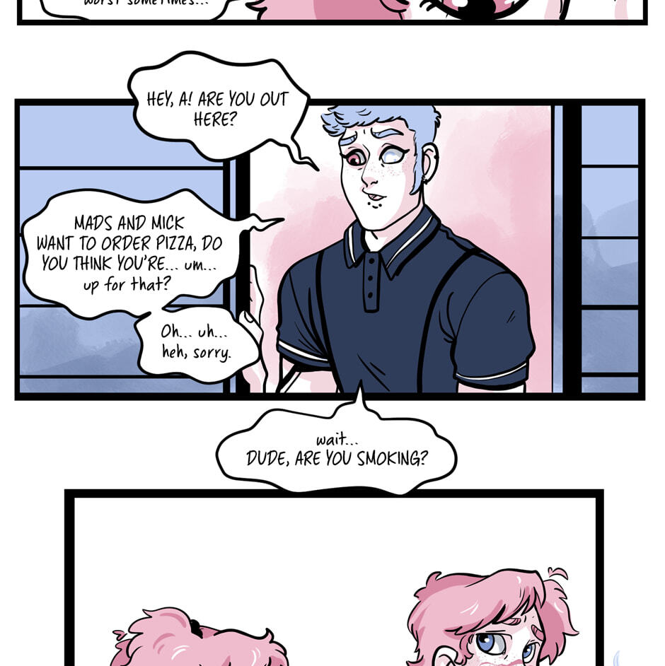 Seemingly Dark Chapter 12.1 page 9 - 