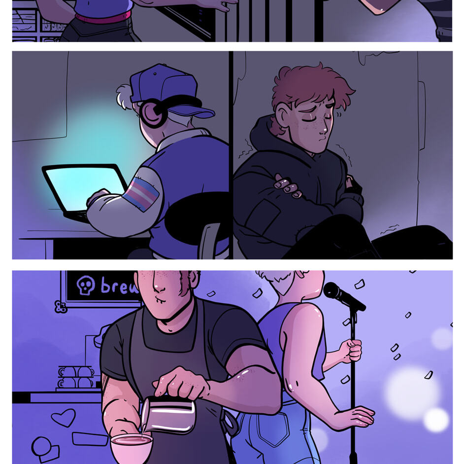 Seemingly Dark Chapter 12.2 page 4 - 