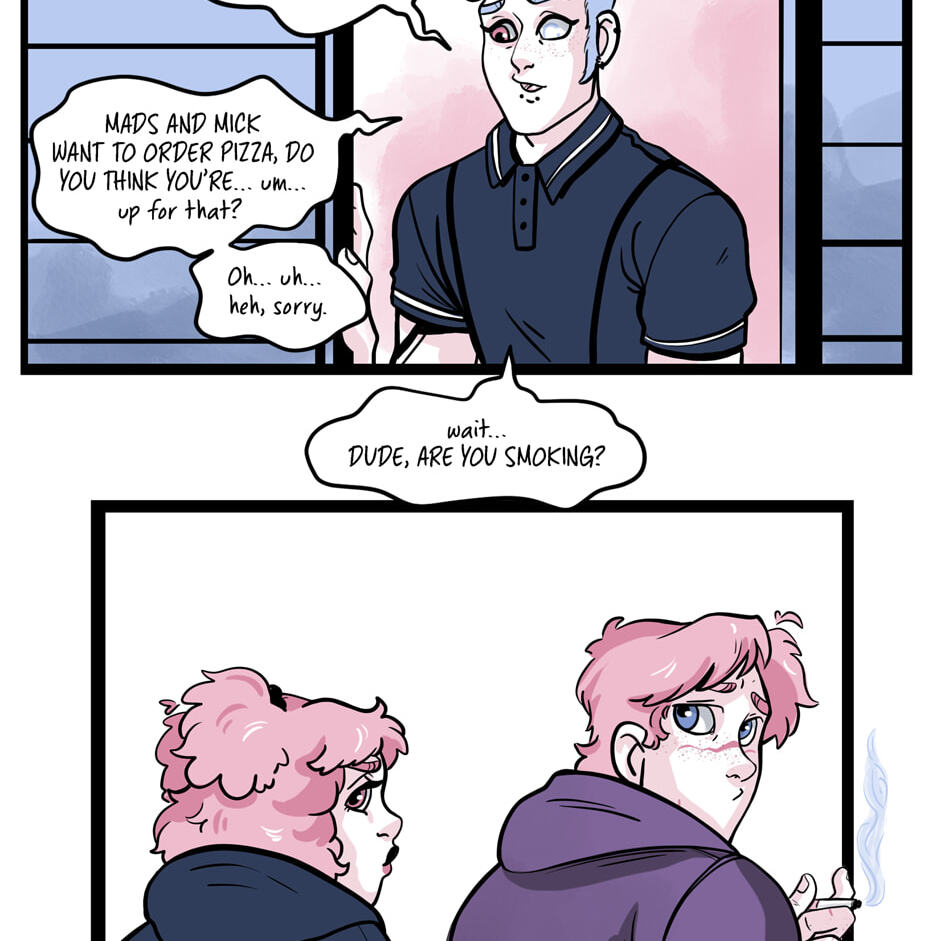 Seemingly Dark Chapter 12.4 page 2 - 