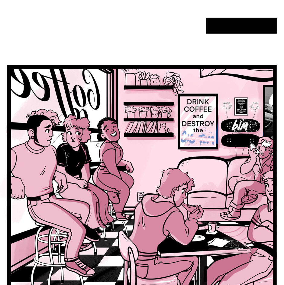Seemingly Dark Chapter 12.4 page 9 - 