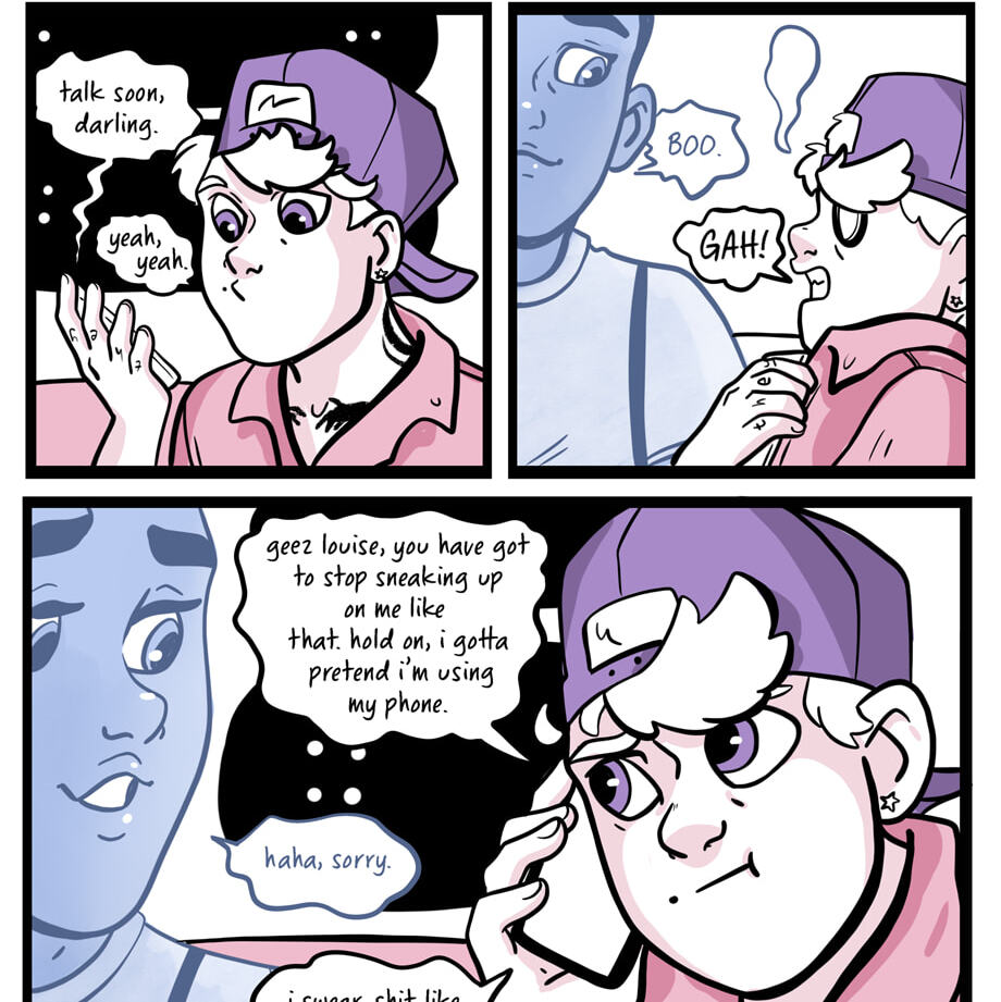 Seemingly Dark Chapter 12.5 page 2 - 
