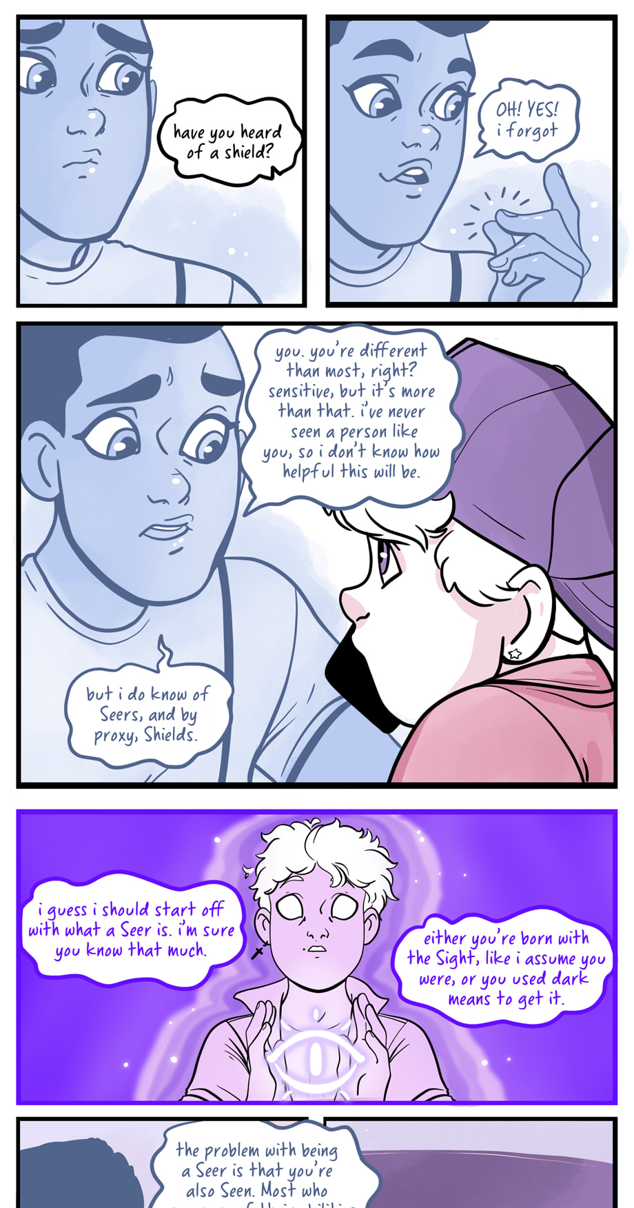 Seemingly Dark Chapter 12.5 page 5 - 