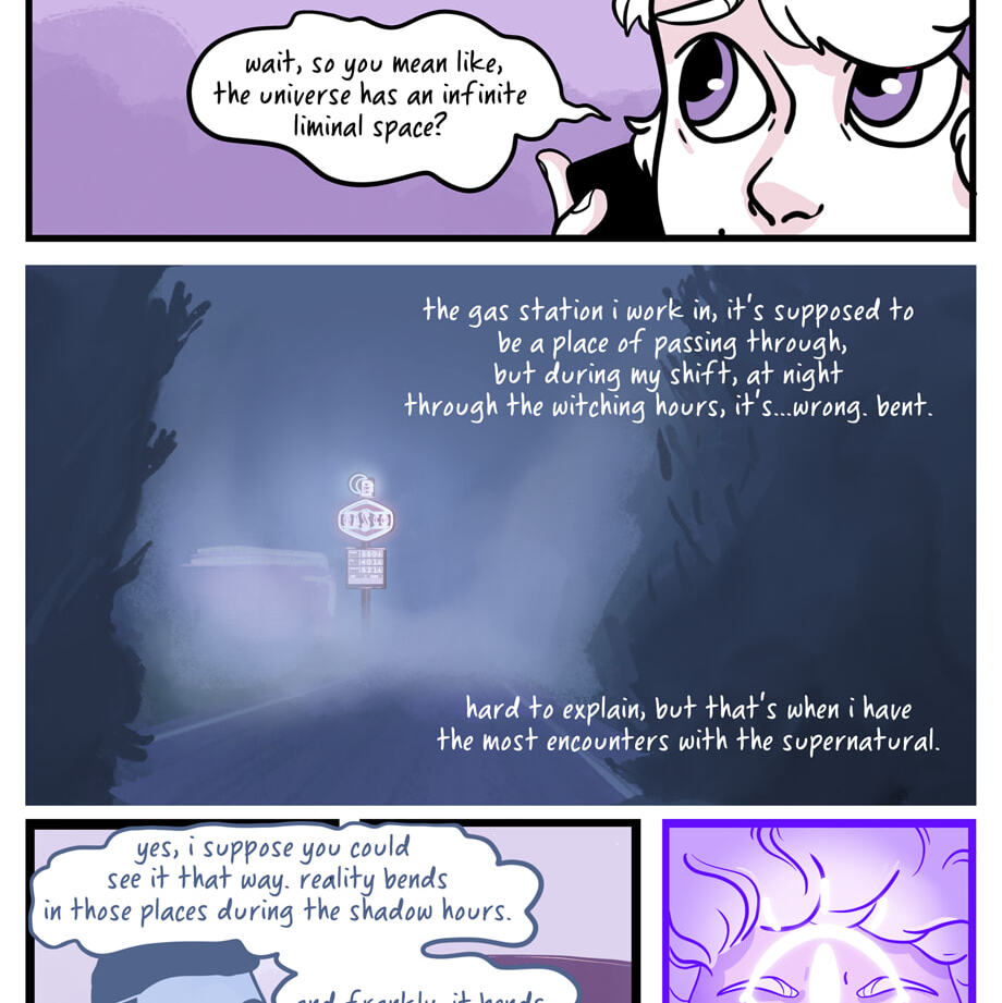 Seemingly Dark Chapter 12.5 page 8 - 