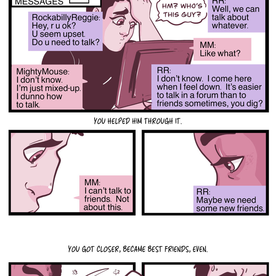 Seemingly Dark Chapter 12.8 page 3 - 