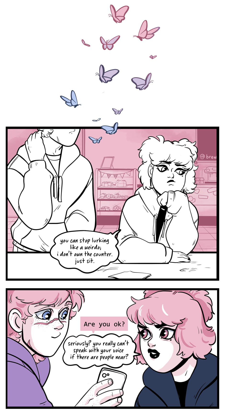 Seemingly Dark Chapter 13.1 page 4 - 