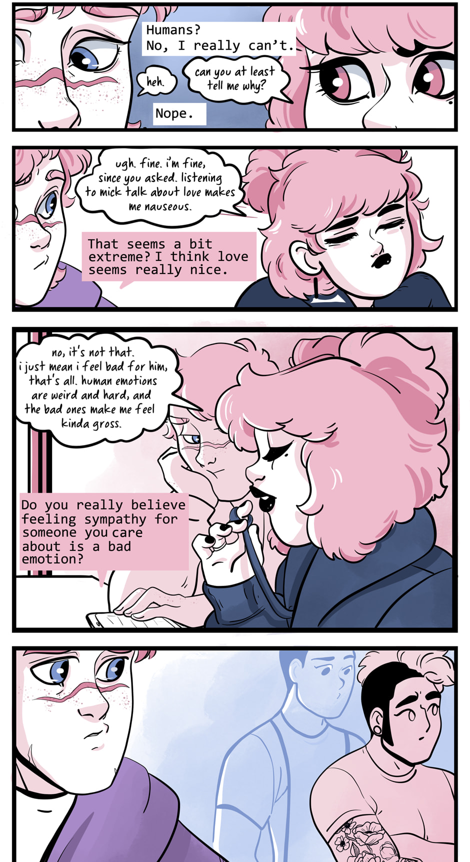 Seemingly Dark Chapter 13.1 page 5 - 