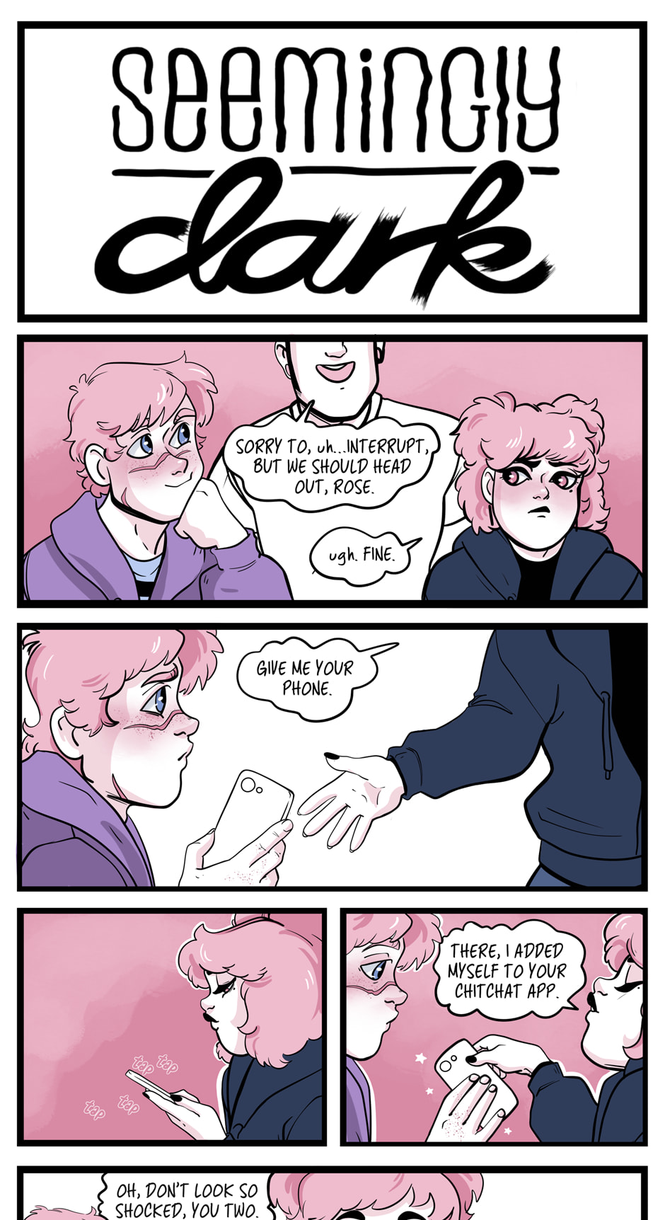 Seemingly Dark Chapter 13.2 page 1 - 
