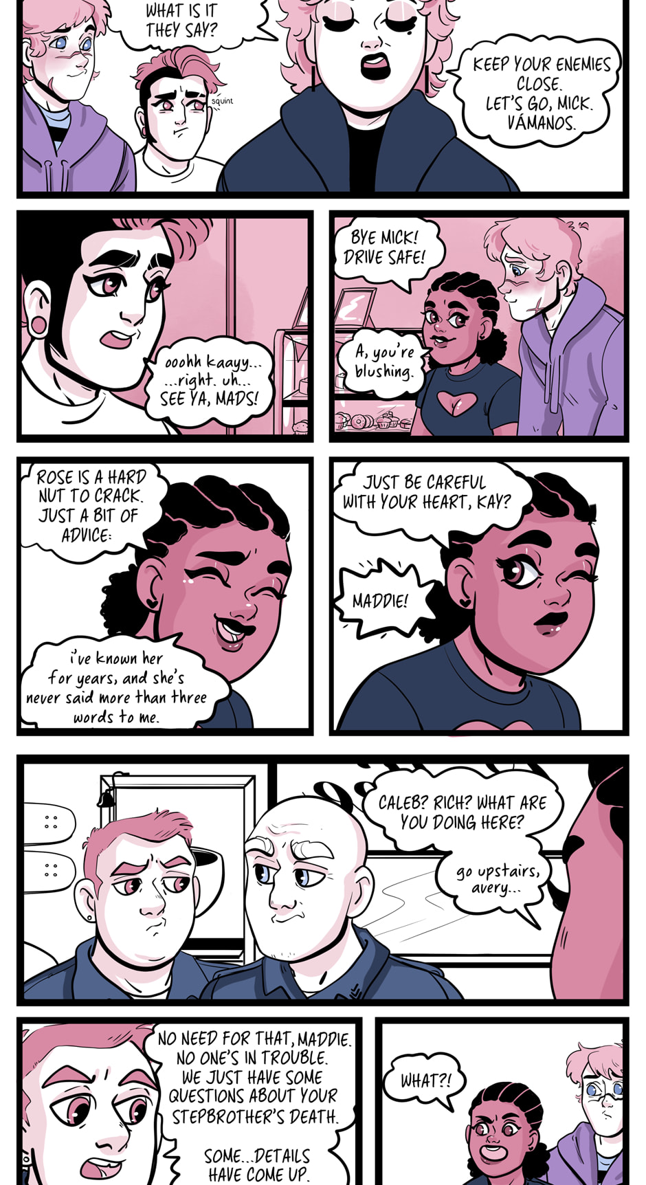 Seemingly Dark Chapter 13.2 page 2 - 