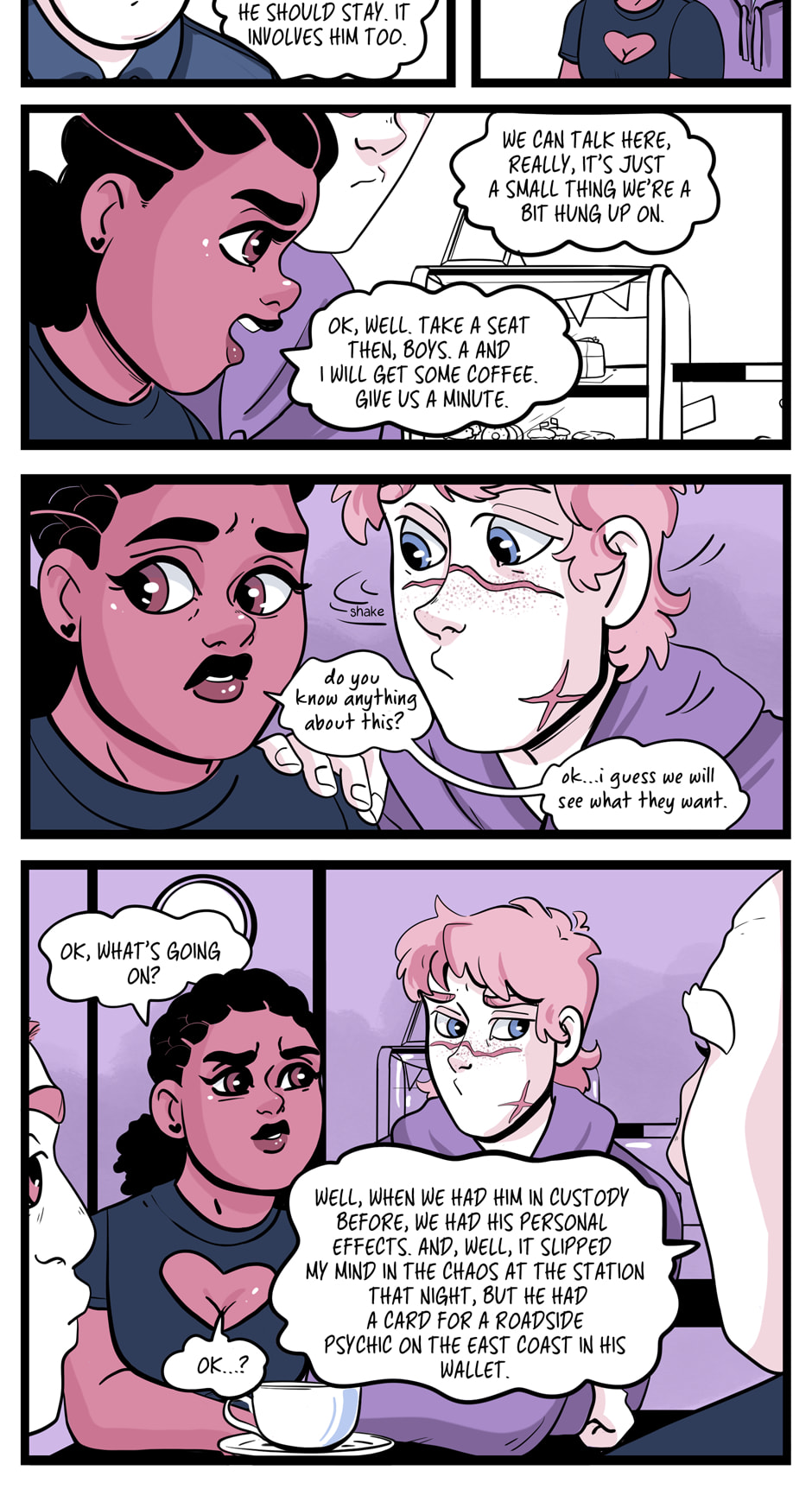 Seemingly Dark Chapter 13.2 page 3 - 