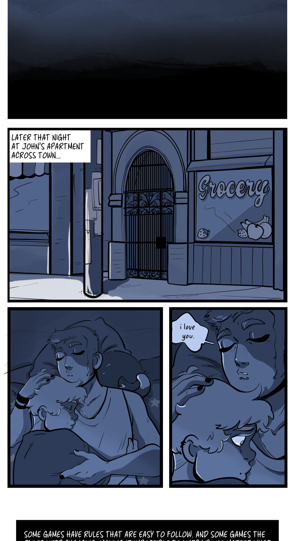 Seemingly Dark Chapter 13.2 page 5 - 