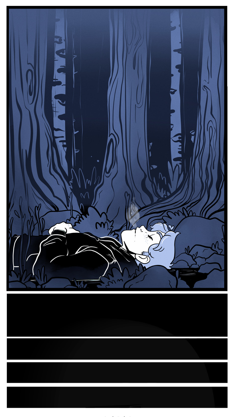 Seemingly Dark Chapter 13.3 page 4 - 