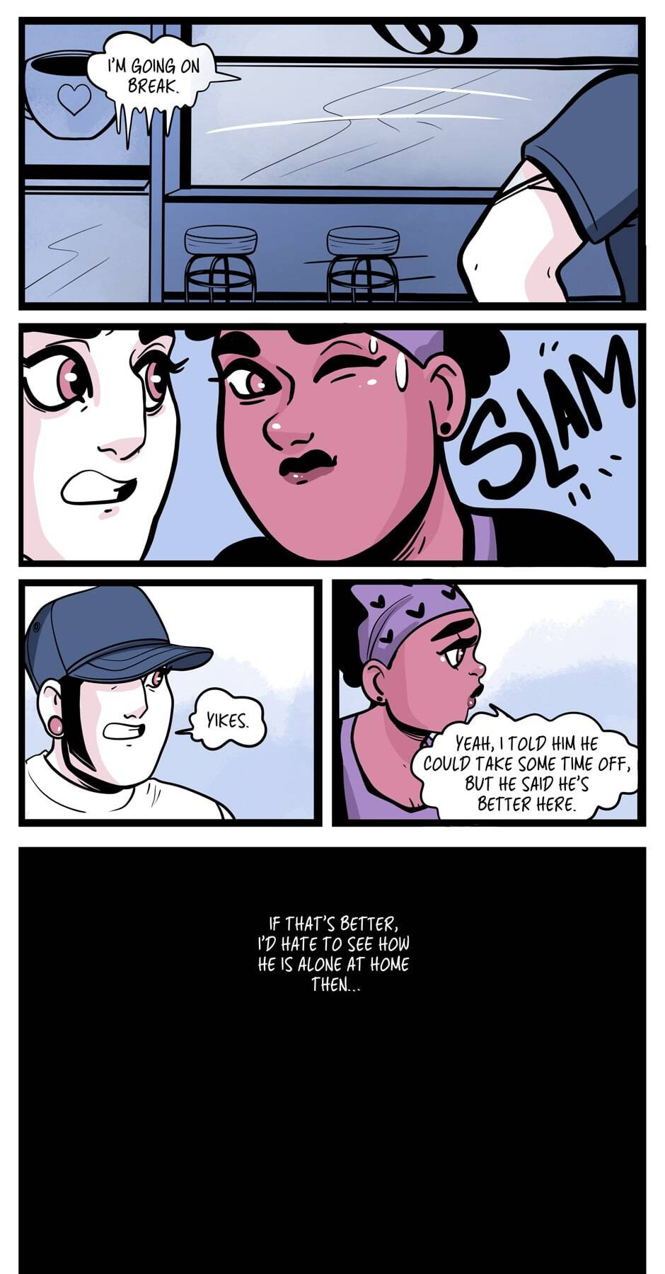 Seemingly Dark Chapter 13.4 page 4 - 