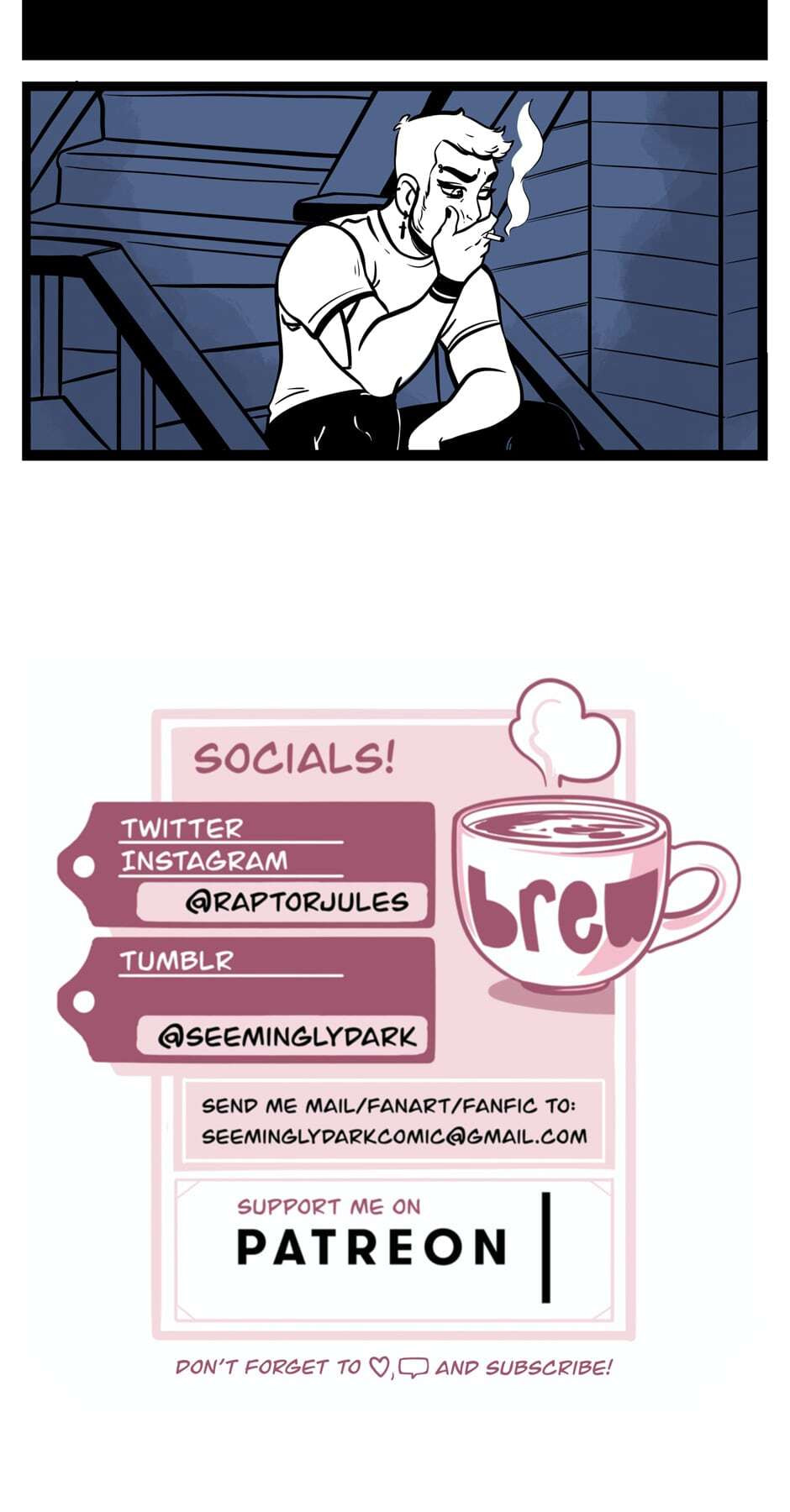 Seemingly Dark Chapter 13.4 page 5 - 