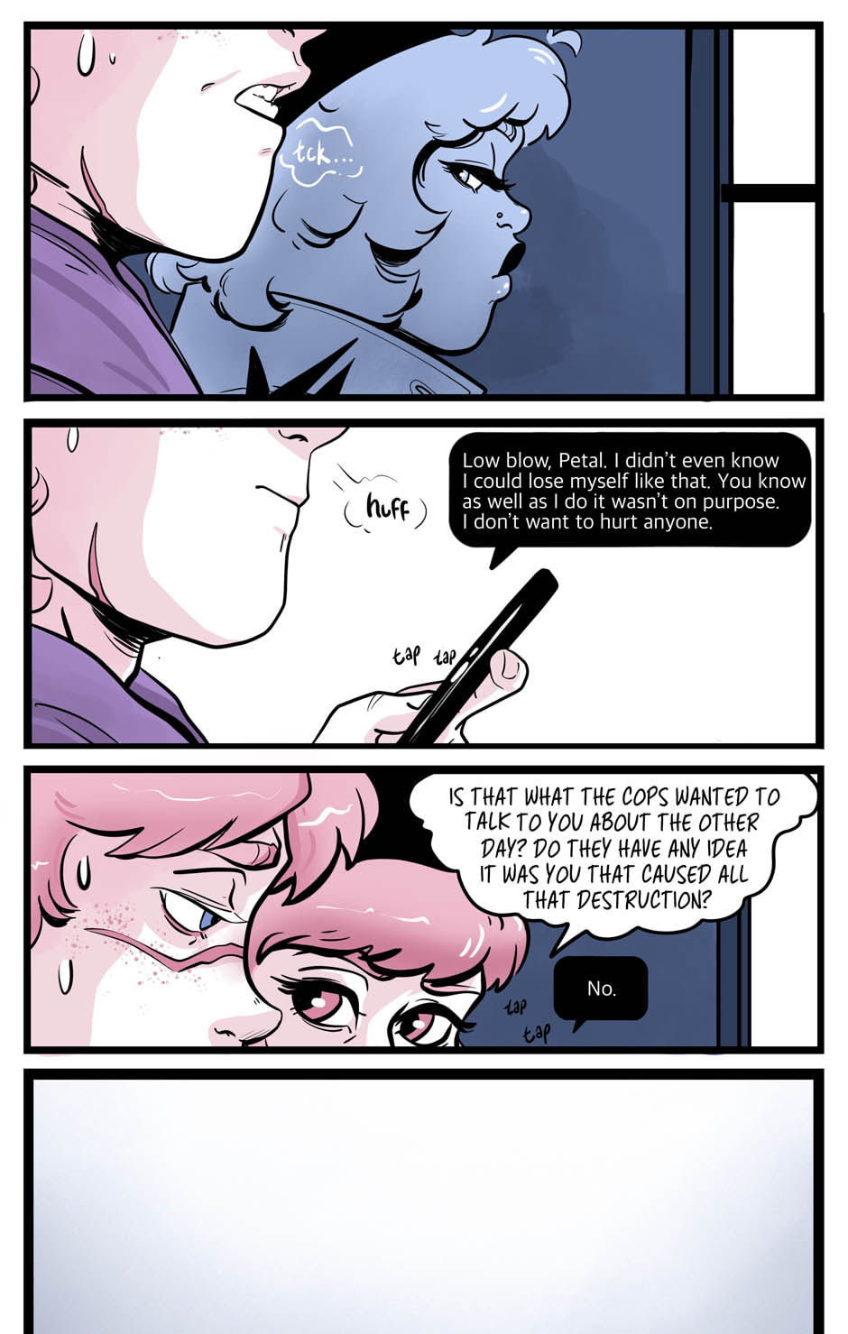 Seemingly Dark Chapter 13.5 page 4 - 