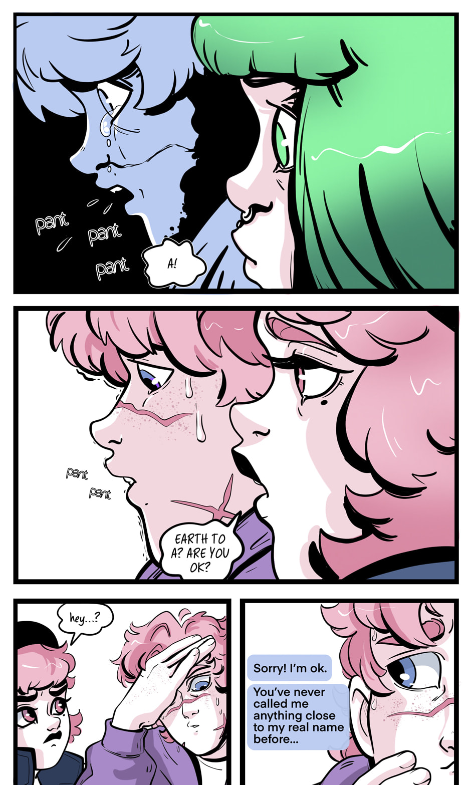 Seemingly Dark Chapter 13.6 page 4 - 