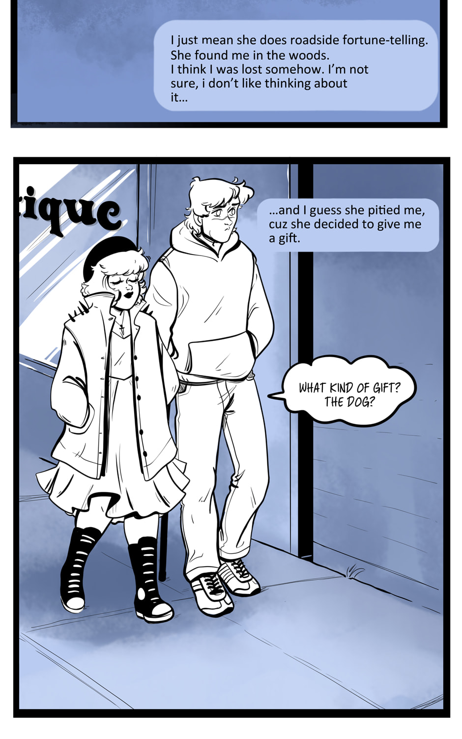 Seemingly Dark Chapter 13.7 page 3 - 