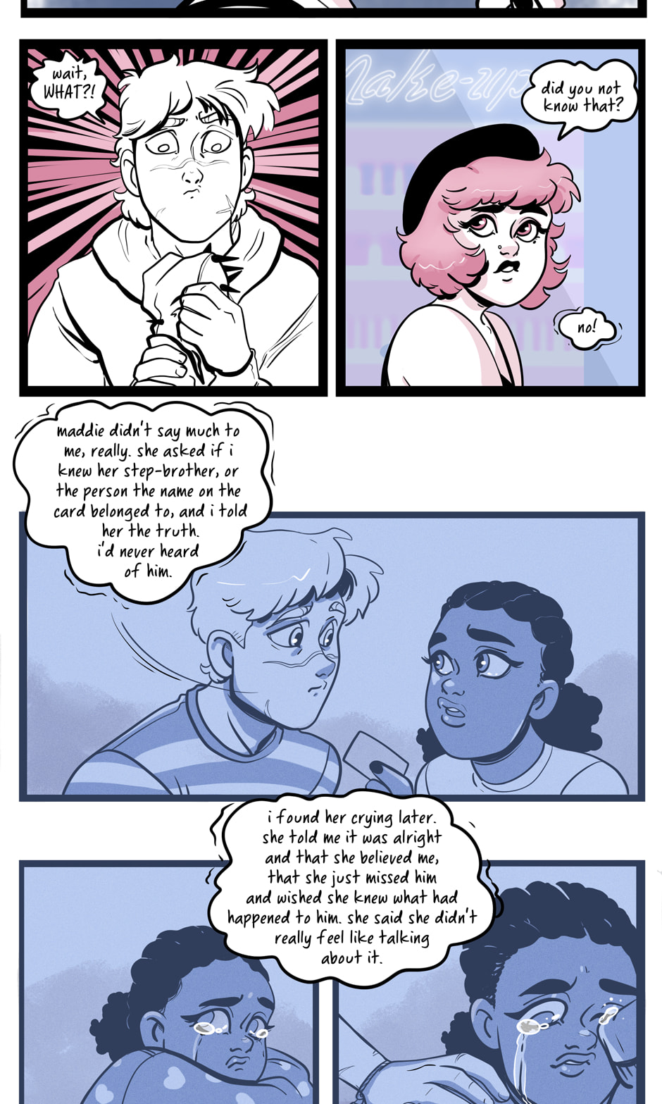 Seemingly Dark Chapter 13.8 page 2 - 