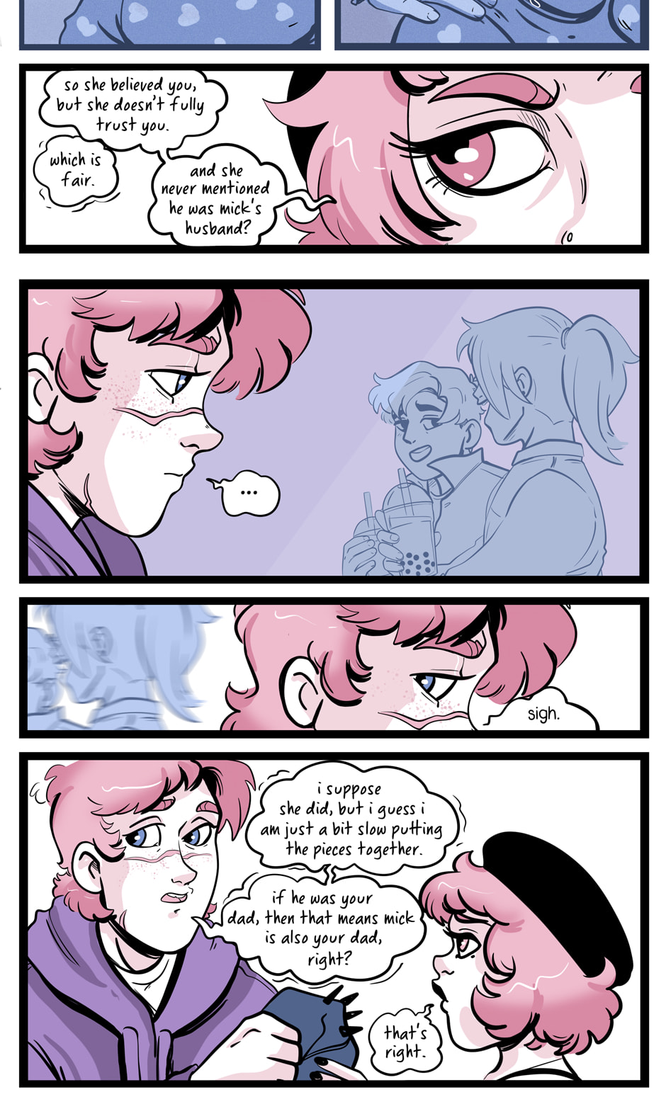 Seemingly Dark Chapter 13.8 page 3 - 