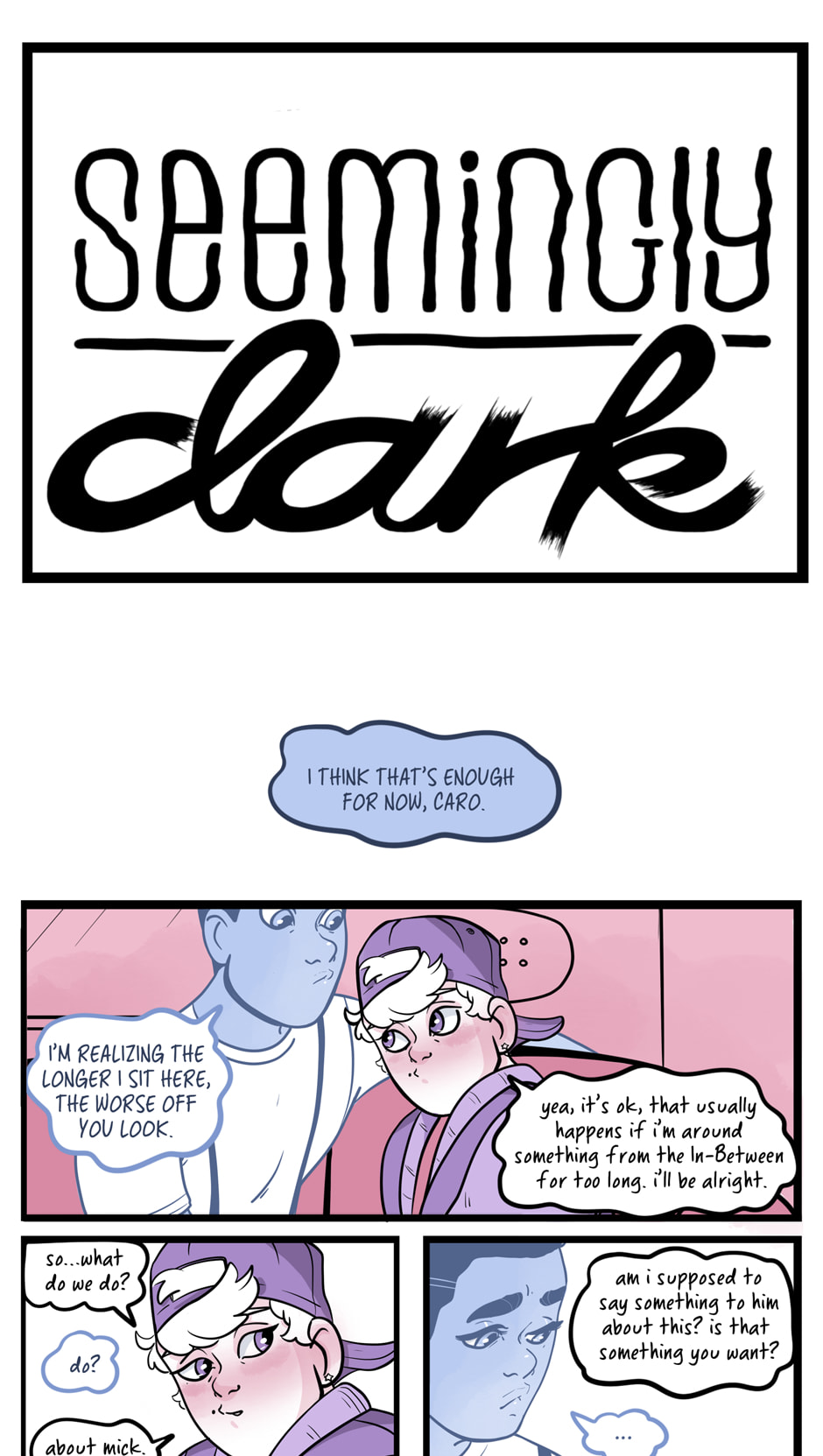 Seemingly Dark Chapter 13 page 1 - 