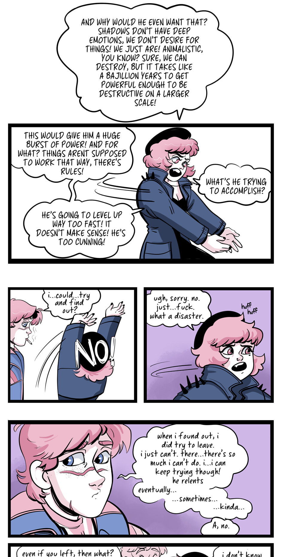 Seemingly Dark Chapter 14.1 page 4 - 