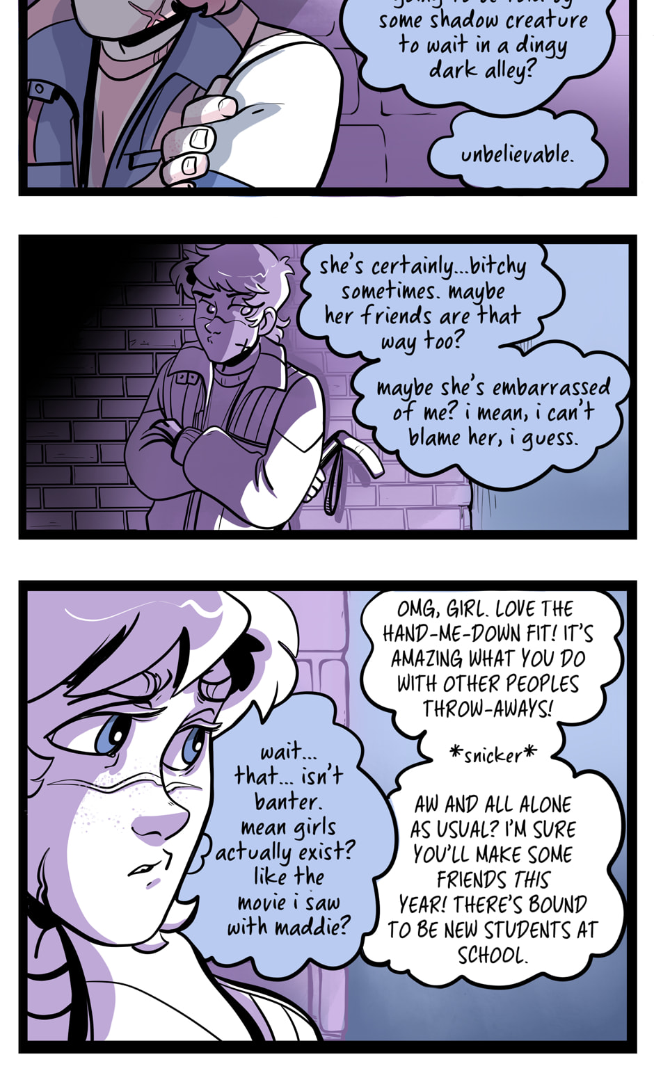 Seemingly Dark Chapter 14.2 page 3 - 