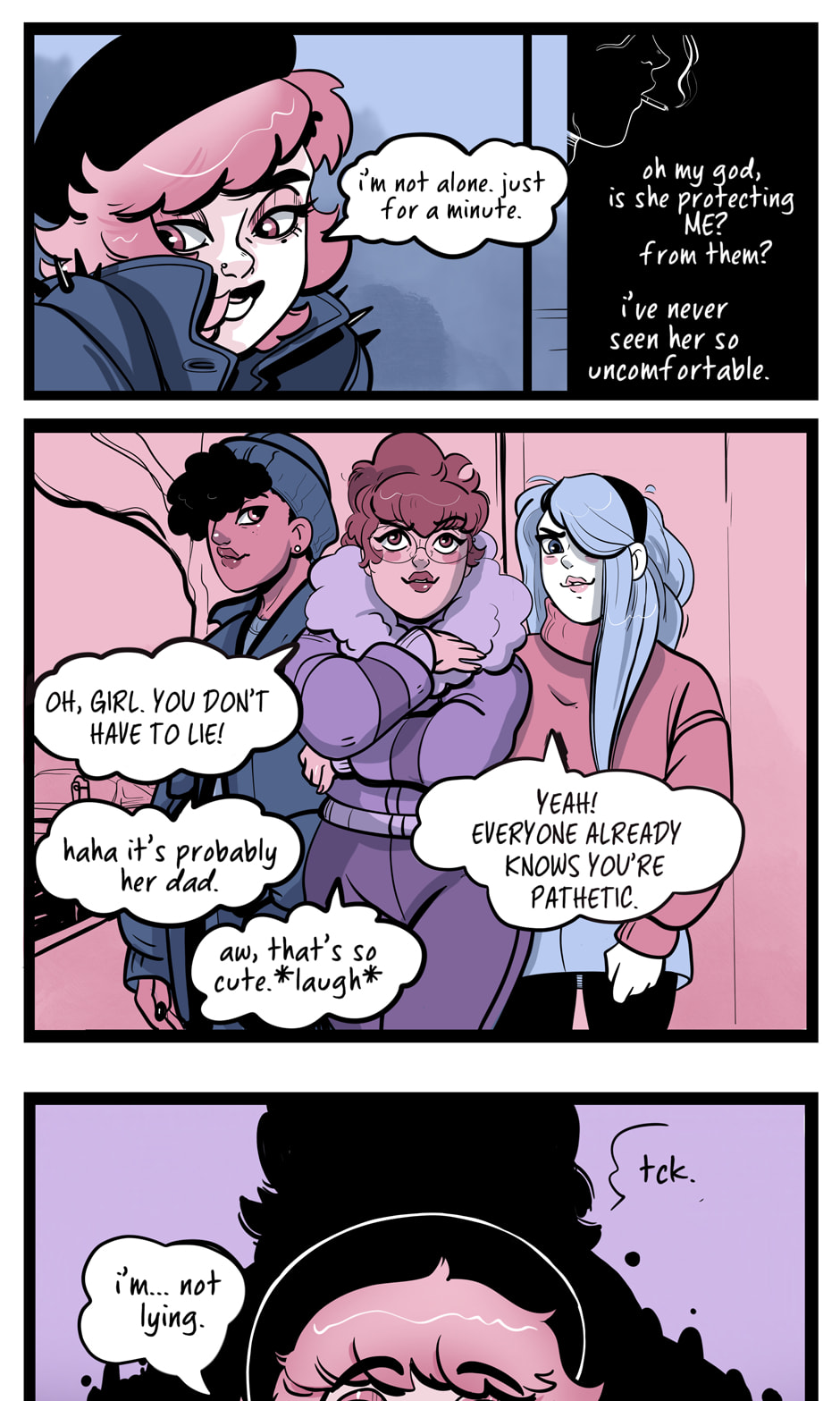 Seemingly Dark Chapter 14.2 page 4 - 