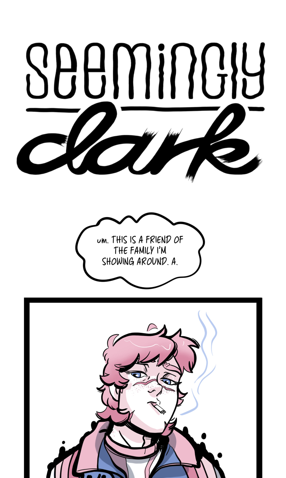 Seemingly Dark Chapter 14.3 page 1 - 