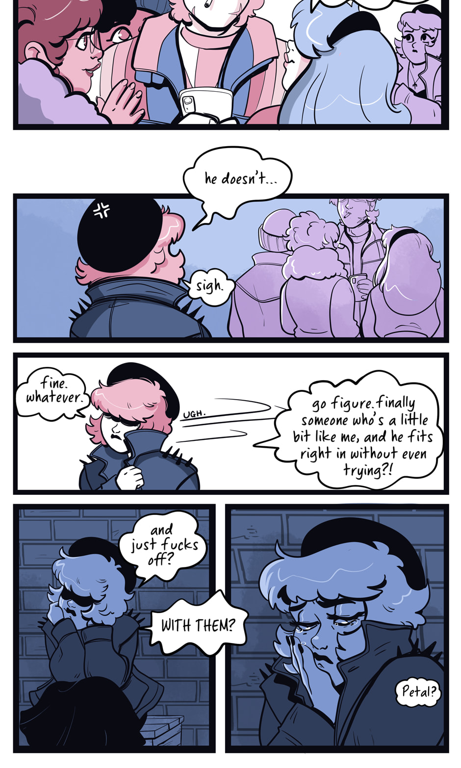 Seemingly Dark Chapter 14.3 page 3 - 