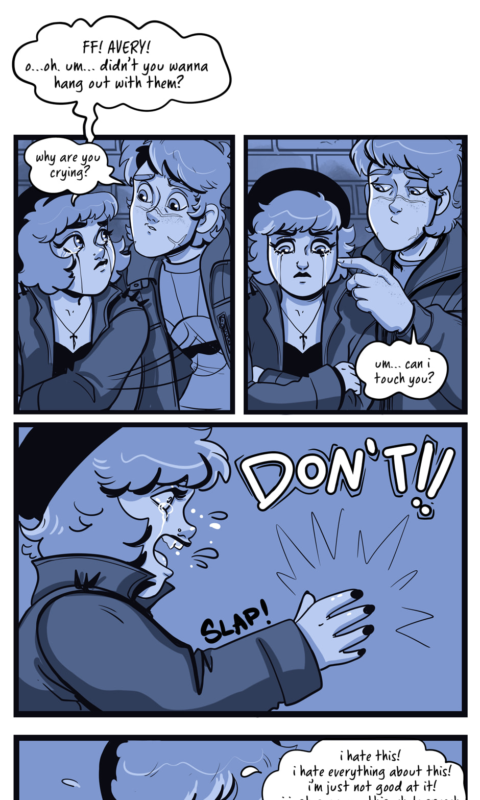 Seemingly Dark Chapter 14.3 page 4 - 
