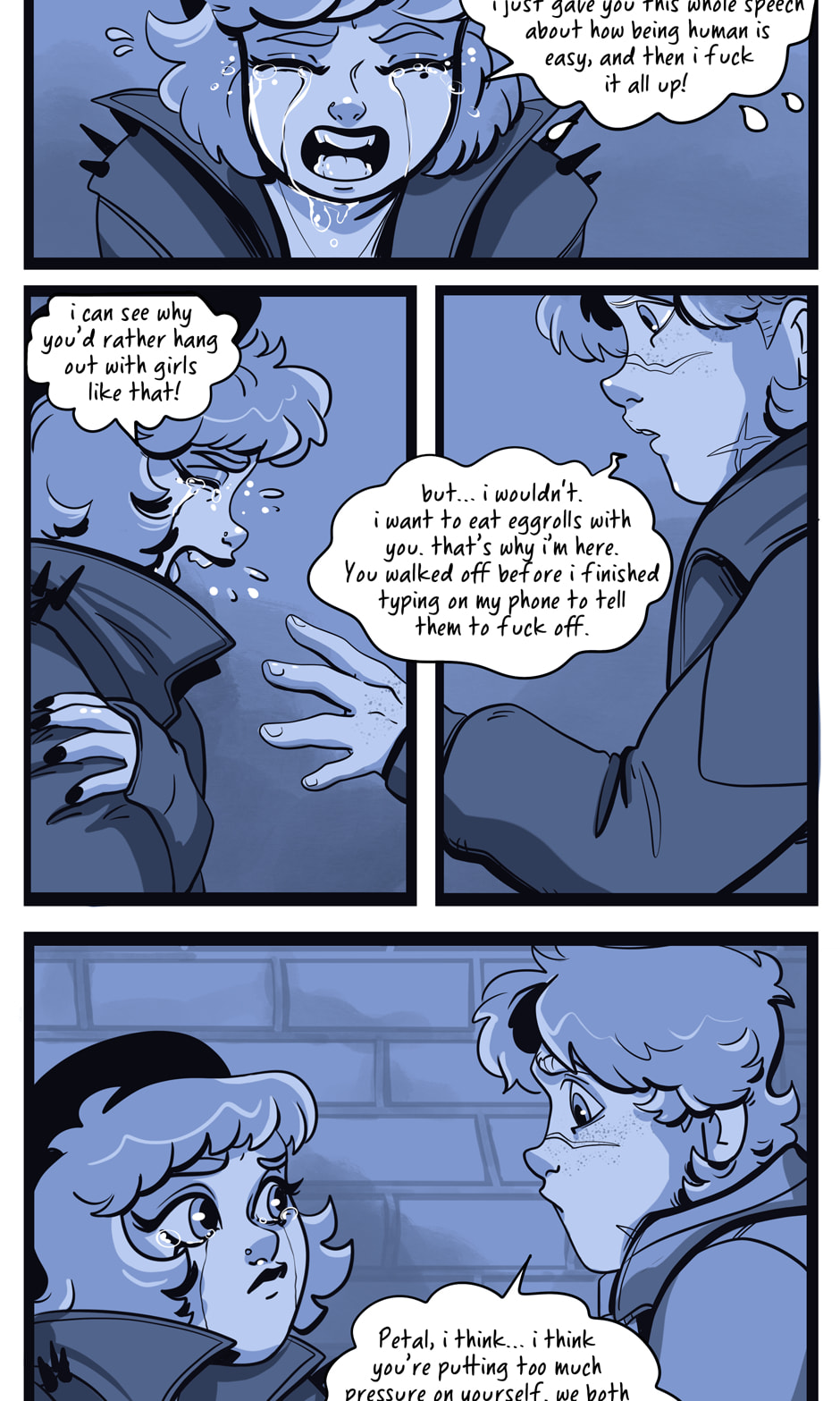 Seemingly Dark Chapter 14.3 page 5 - 