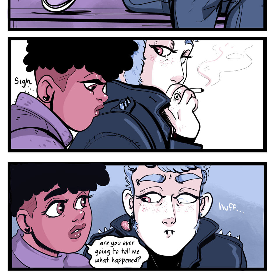 Seemingly Dark Chapter 14.5 page 4 - 