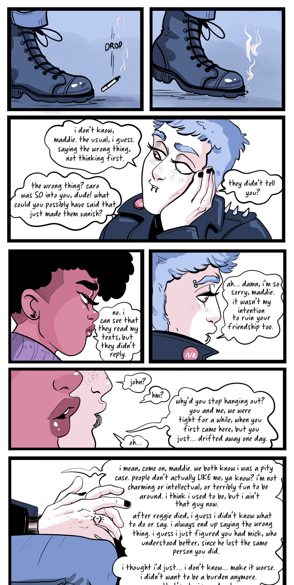 Seemingly Dark Chapter 14.5 page 5 - 