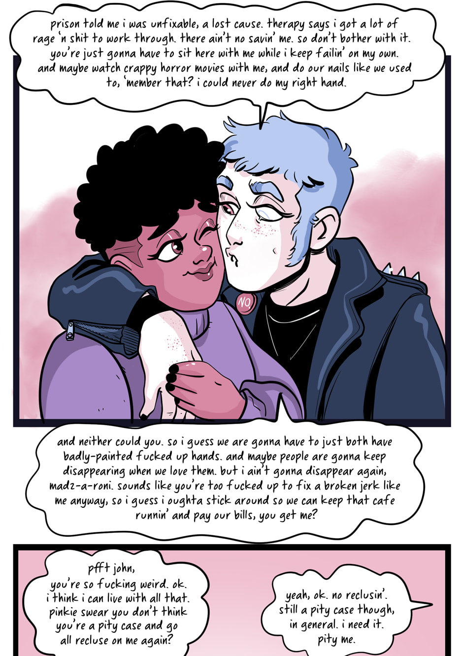Seemingly Dark Chapter 14.5 page 7 - 